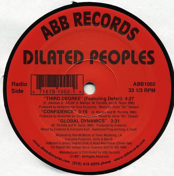 Dilated Peoples - Third Degree | ABB Records (ABB1002)