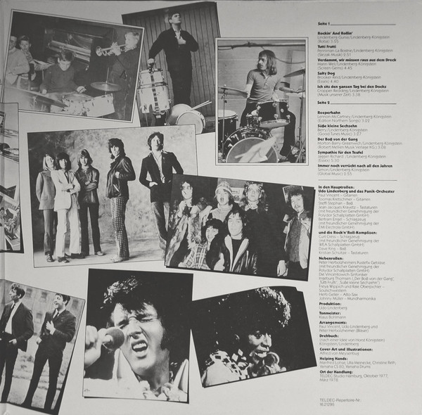 Udo Lindenberg Und Das Panikorchester - Lindenbergs Rock-Revue | Telefunken (6.23 474) - 3