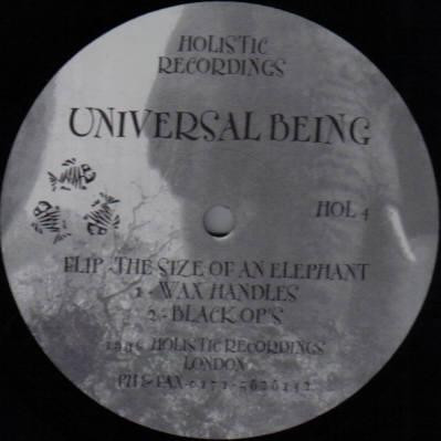 Universal Being - The Size Of An Elephant | Holistic Recordings (HOL 4) - 2 Universal Being - The Size Of An Elephant | Holistic Recordings (HOL 4) - 2