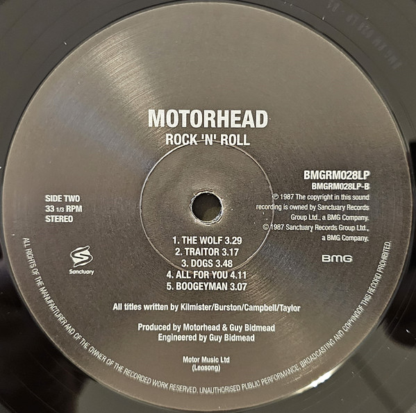 Motörhead - Rock 'N' Roll | Sanctuary (BMGRM028LP) - 4