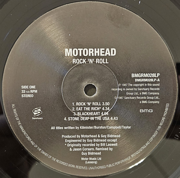 Motörhead - Rock 'N' Roll | Sanctuary (BMGRM028LP) - 3