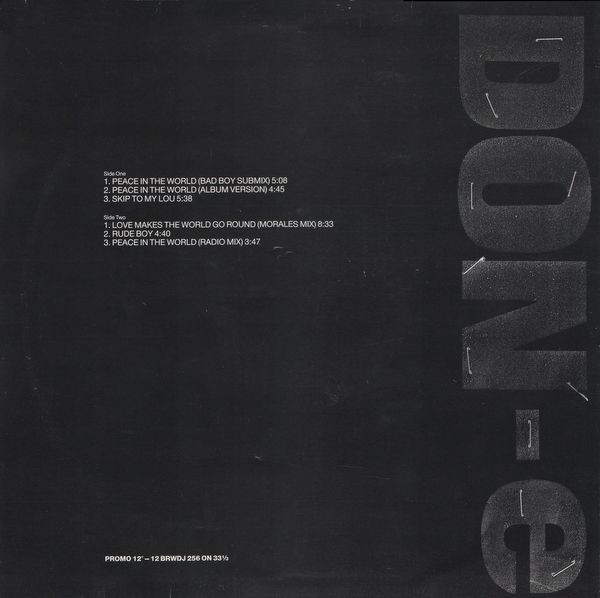 Don-e - Peace In The World | 4th & Broadway (12 BRWDJ 256) - 2 Don-e - Peace In The World | 4th & Broadway (12 BRWDJ 256) - 2