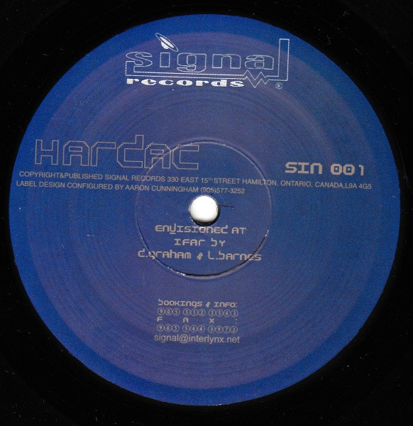 Hardac - Untitled | Signal Records (SIN 001)