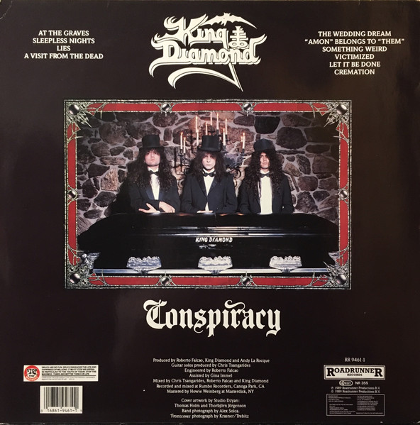 King Diamond - Conspiracy | Roadrunner Records (RR 9461-1) - 2