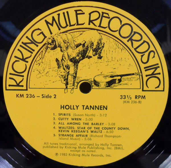 Holly Tannen - Invocation | Kicking Mule Records (KM 236) - 4
