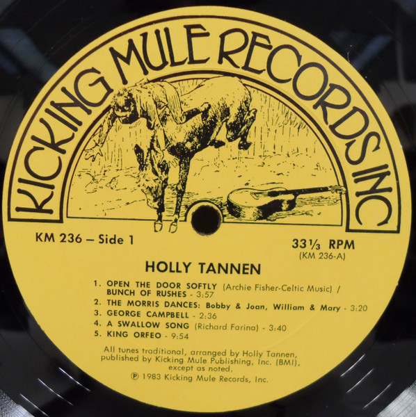 Holly Tannen - Invocation | Kicking Mule Records (KM 236) - 3