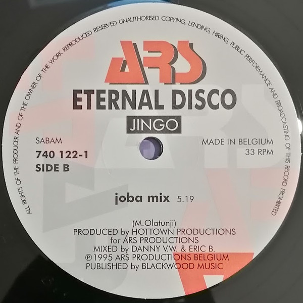 Eternal Disco - Jingo | ARS Productions (740 122-1) - 4