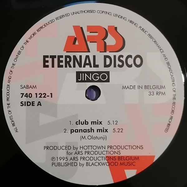 Eternal Disco - Jingo | ARS Productions (740 122-1) - 3
