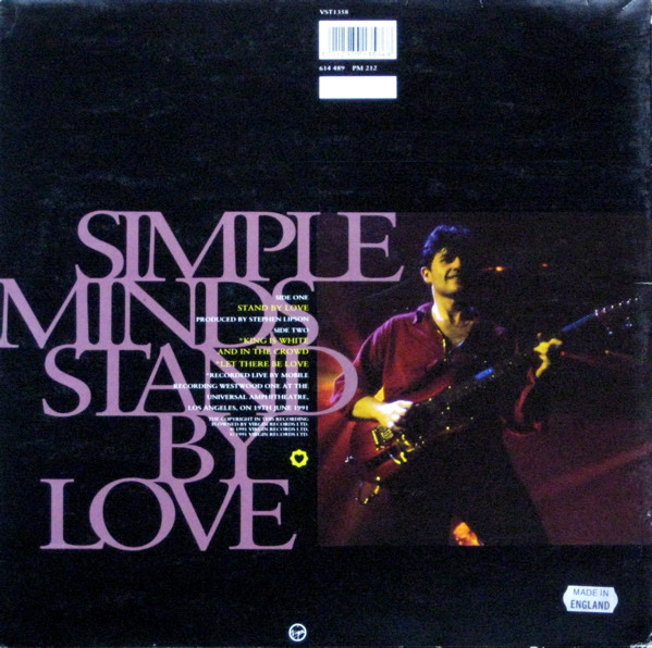 Simple Minds - Stand By Love | Virgin (VST 1358) - 2