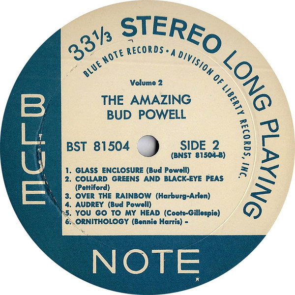 Bud Powell - The Amazing Bud Powell (Volume 2) | Blue Note (BST-81504) - 4 Bud Powell - The Amazing Bud Powell (Volume 2) | Blue Note (BST-81504) - 4