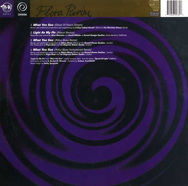 Flora Purim - What You See | B&W Music (BWR073) - 2 Flora Purim - What You See | B&W Music (BWR073) - 2