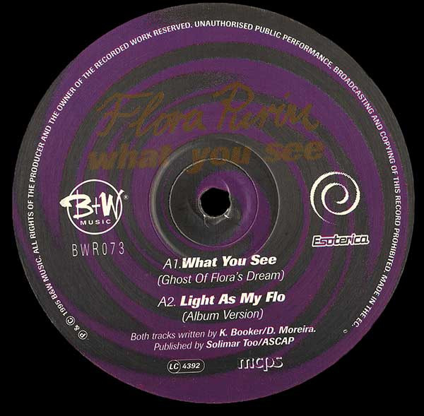 Flora Purim - What You See | B&W Music (BWR073) - 4 Flora Purim - What You See | B&W Music (BWR073) - 4