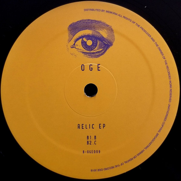 Relic - Relic EP | oge (OGE009) - 2