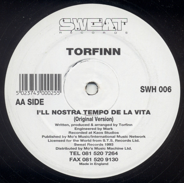 Torfinn - I'll Nostra Tempo De La Vita (The M.A.P. Remixes) | Sweat Records (SWH 006) - 2 Torfinn - I'll Nostra Tempo De La Vita (The M.A.P. Remixes) | Sweat Records (SWH 006) - 2