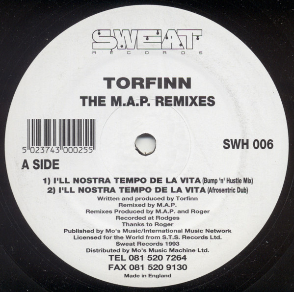 Torfinn - I'll Nostra Tempo De La Vita (The M.A.P. Remixes) | Sweat Records (SWH 006)