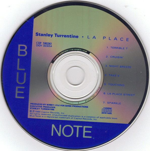 Stanley Turrentine - La Place | Blue Note (B2-590261) - 3
