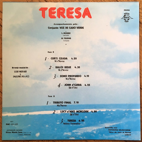 Bana - Teresa | Discos Monte Cara (DMC-111-125) - 2