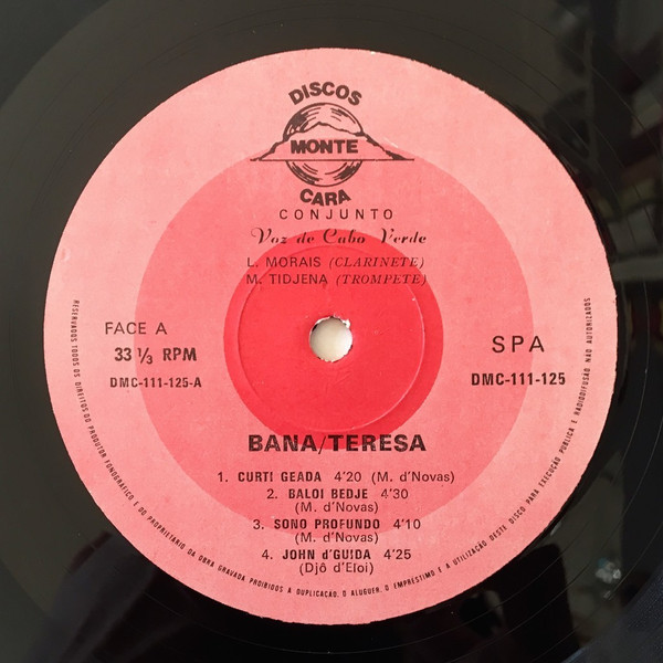 Bana - Teresa | Discos Monte Cara (DMC-111-125) - 3