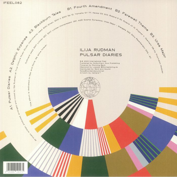 Ilija Rudman Presents Dead Horse Gang - Pulsar Diaries | International Feel Recordings (IFEEL082) - 2