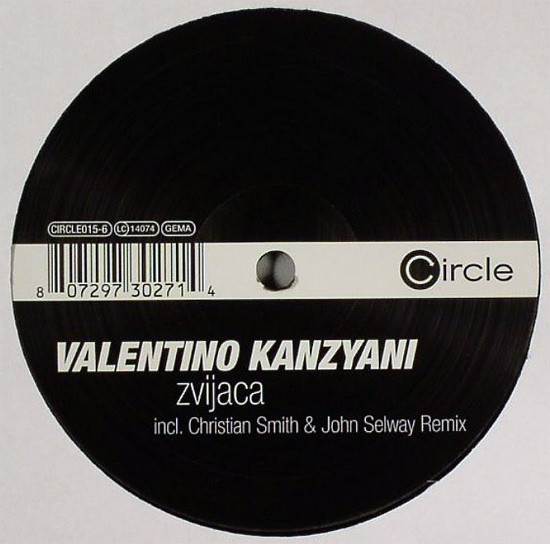 Valentino Kanzyani - Zvijaca | Circle Music (CIRCLE015-6) - main Valentino Kanzyani - Zvijaca | Circle Music (CIRCLE015-6) - main