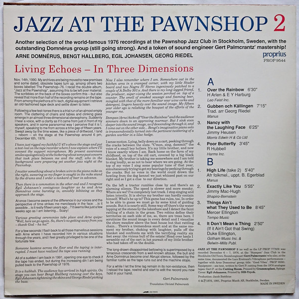 Jazz At The Pawnshop 2