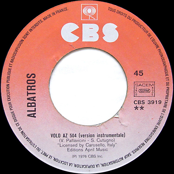 Albatros - Volo AZ 504 | CBS (CBS 3919) - 4