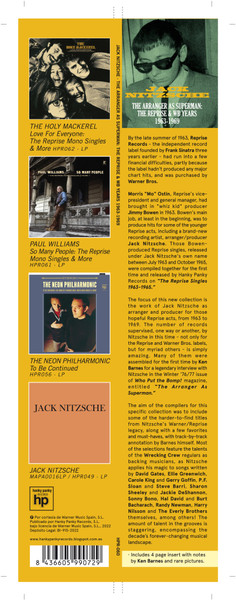 Jack Nitzsche - The Arranger As Superman: The Reprise & WB Years 1963-1969 | Hanky Panky Records (HPR-060) - 3 Jack Nitzsche - The Arranger As Superman: The Reprise & WB Years 1963-1969 | Hanky Panky Records (HPR-060) - 3