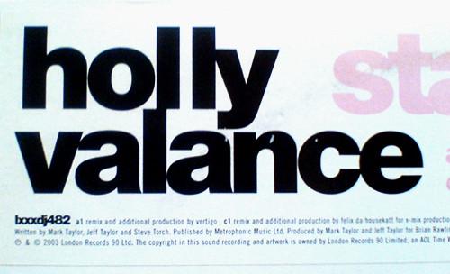 Holly Valance - State Of Mind | London Records (lxxxdj482)