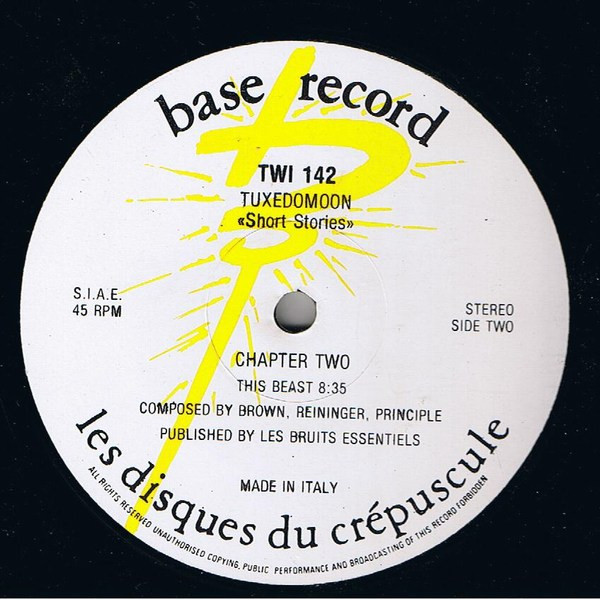 Tuxedomoon - Short Stories | Base Record (TWI 142) - 4 Tuxedomoon - Short Stories | Base Record (TWI 142) - 4