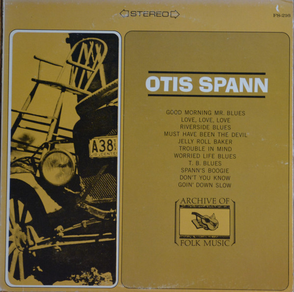 Otis Spann - Otis Spann | Archive Of Folk Music (FS-216) - main
