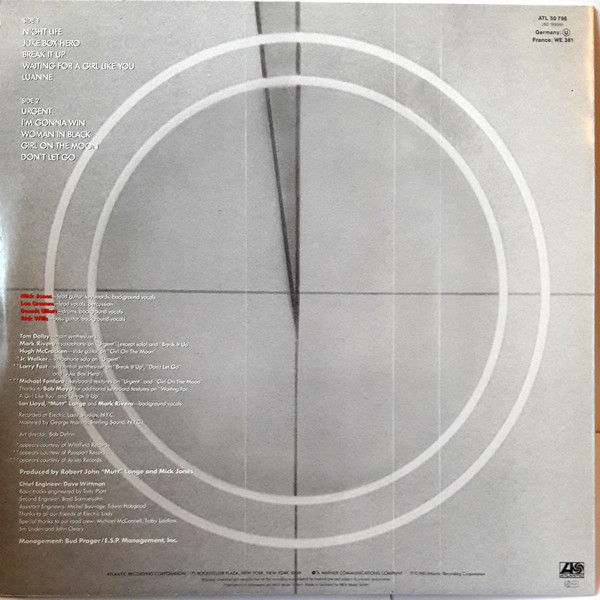 Foreigner - 4 | Atlantic (ATL 50 796) - 2