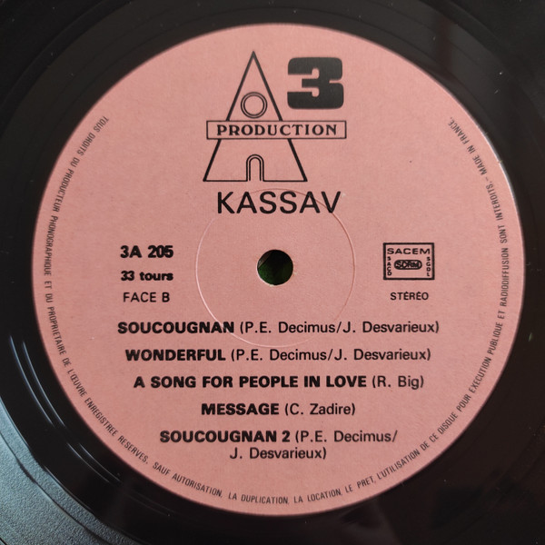 Kassav' - N°3 | 3A Production (3A 205) - 4