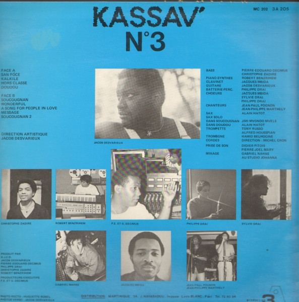 Kassav' - N°3 | 3A Production (3A 205) - 2