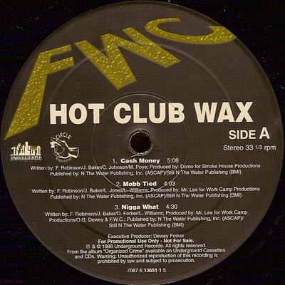 FWC - Hot Club Wax | Underground Records (7087 6 13651 1 5) - main