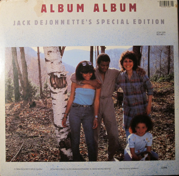 Jack DeJohnette's Special Edition - Album Album | ECM Records (ECM 1280) - 2