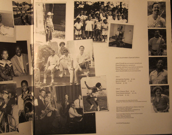 Jack DeJohnette's Special Edition - Album Album | ECM Records (ECM 1280) - 3