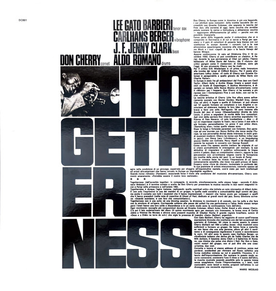 Don Cherry - Togetherness | DC (DC001) - 2