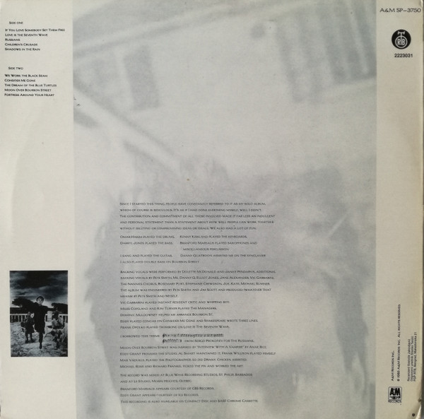 Sting - The Dream Of The Blue Turtles | PGP RTB (2223031) - main Sting - The Dream Of The Blue Turtles | PGP RTB (2223031) - main