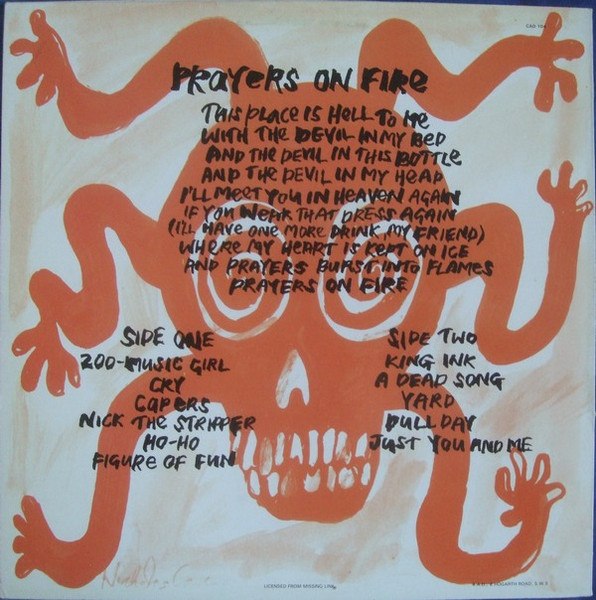 The Birthday Party - Prayers On Fire | 4AD (CAD 104) - 2