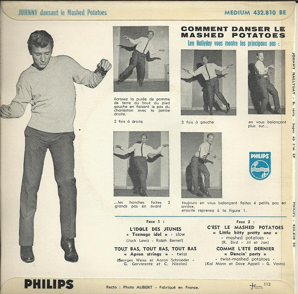 Johnny Hallyday - L'idole Des Jeunes | Philips (432.810 BE) - 2