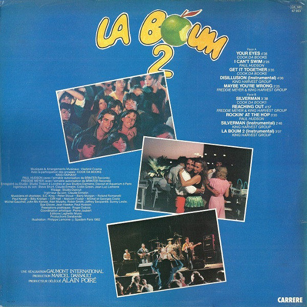 Vladimir Cosma - La Boum 2 (Bande Originale Du Film) | Carrere (67 953) - 2 Vladimir Cosma - La Boum 2 (Bande Originale Du Film) | Carrere (67 953) - 2