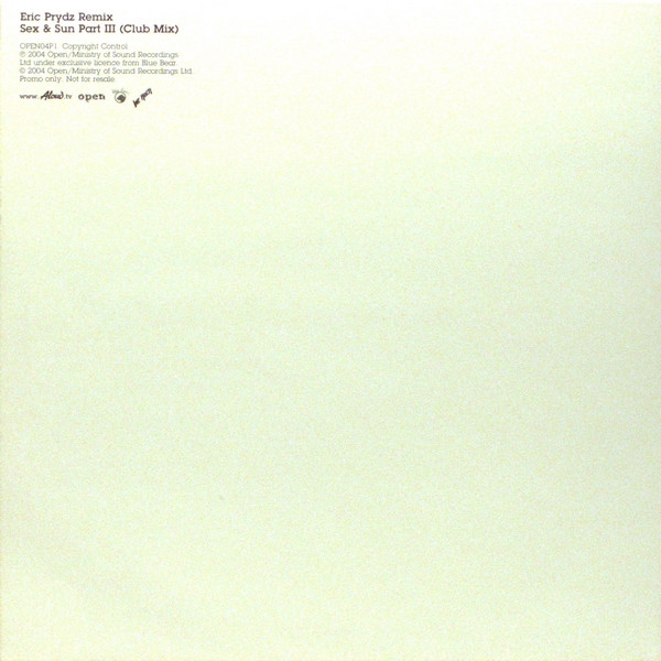 Aloud - Sex & Sun | Open (OPEN04P1) - 2