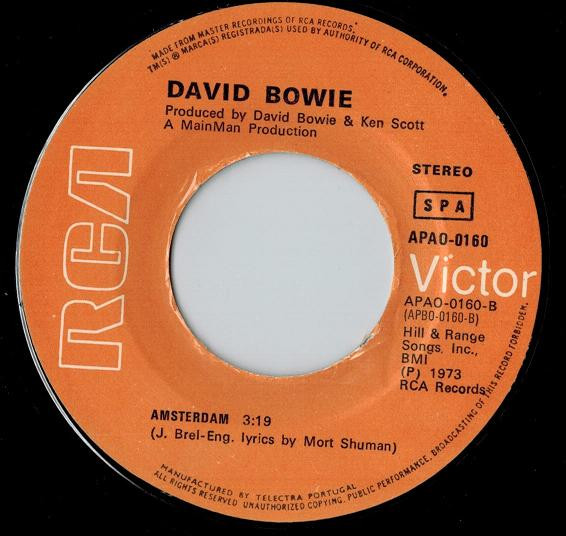 David Bowie - Sorrow | RCA Victor (APAO 0160) - 4