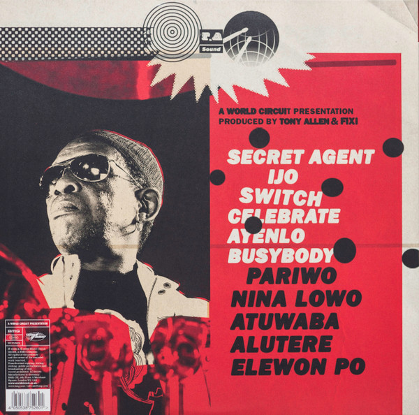 Tony Allen - Secret Agent | World Circuit (WCV082R) - 3