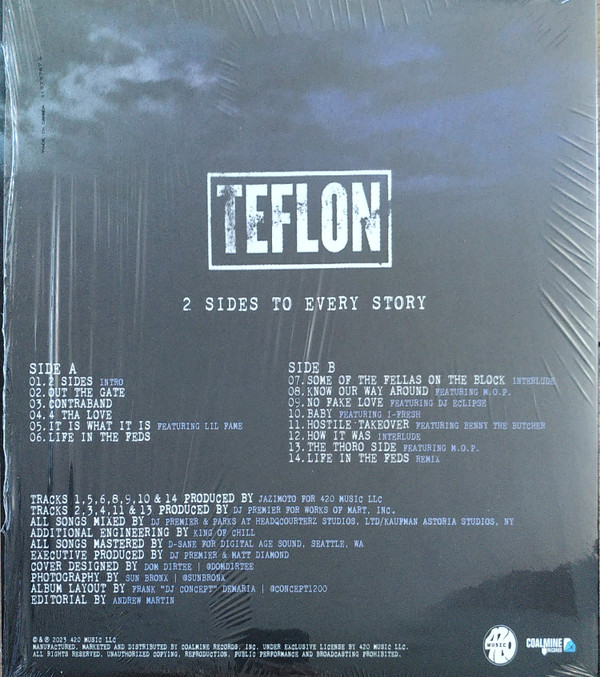 Teflon - 2 Sides To Every Story | Coalmine Records (CM100-LP) - main Teflon - 2 Sides To Every Story | Coalmine Records (CM100-LP) - main