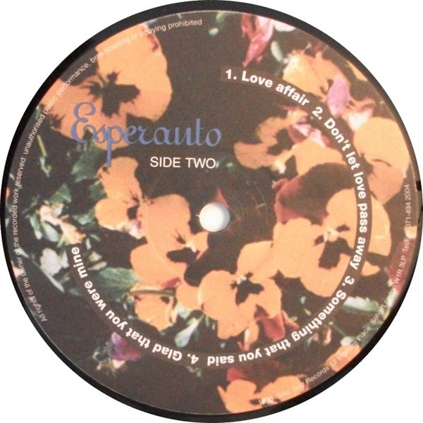 Esperanto - Esperanto | Soul Jazz Records (SJR LP23) - 4 Esperanto - Esperanto | Soul Jazz Records (SJR LP23) - 4