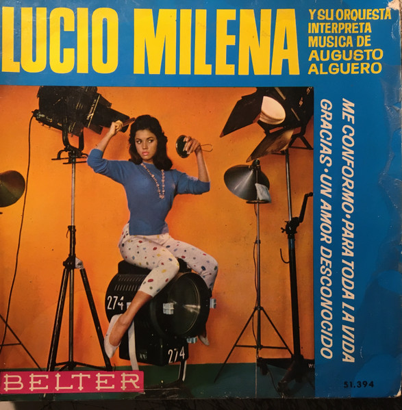 Lucio Milena Y Su Orquesta - Lucio Milena y Su Orquesta Interpreta Música de Augusto Algueró | Belter (51.394) - main