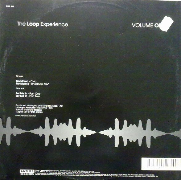 The Loop Experience - Volume One | Antima Records (ANT 011) - 2 The Loop Experience - Volume One | Antima Records (ANT 011) - 2