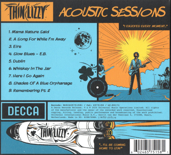 Thin Lizzy - Acoustic Sessions CD | Decca (6575158) - 3 Thin Lizzy - Acoustic Sessions CD | Decca (6575158) - 3