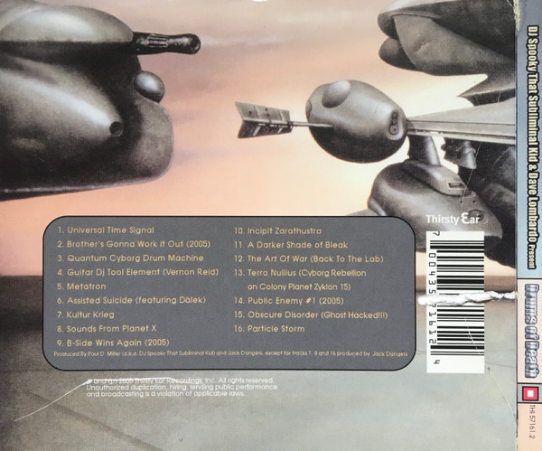 DJ Spooky & Dave Lombardo - Drums Of Death | Thirsty Ear (THI 57161.2) - 2 DJ Spooky & Dave Lombardo - Drums Of Death | Thirsty Ear (THI 57161.2) - 2